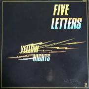 Five letters yellow nights