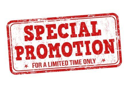 Sales promotions